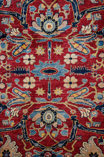 Handwoven Kelim rug from Orientmattor, Ziegler No.65862, featuring intricate geometric patterns and warm earthy tones.