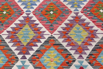 Handvävd Matta Kelim-Chobi Oriental 198 x 200 cm Nr. 65662 - Orientmattor
