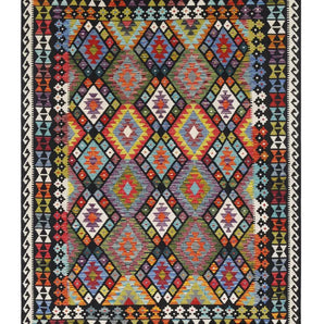 Handvävd Matta Kelim-Chobi Oriental 234 x 177 cm Nr. 65637 - Orientmattor