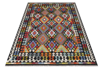 Handvävd Matta Kelim-Chobi Oriental 234 x 177 cm Nr. 65637 - Orientmattor