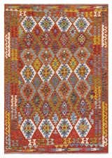 Handvävd Matta Kelim-Chobi Oriental 242 x 170 cm Nr. 65663 - Orientmattor