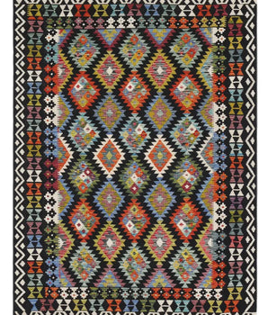 Handvävd Matta Kelim-Chobi Oriental 242 x 174 cm Nr. 65652 - Orientmattor