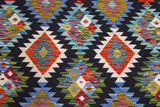 Handvävd Matta Kelim-Chobi Oriental 242 x 174 cm Nr. 65652 - Orientmattor