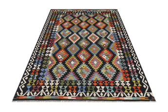 Handvävd Matta Kelim-Chobi Oriental 242 x 174 cm Nr. 65652 - Orientmattor