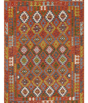 Handvävd Matta Kelim-Chobi Oriental 243 x 167 cm Nr. 65649 - Orientmattor