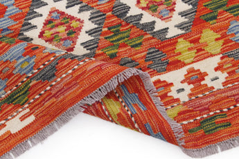 Handvävd Matta Kelim-Chobi Oriental 243 x 167 cm Nr. 65649 - Orientmattor