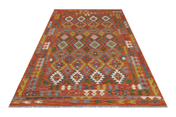 Handvävd Matta Kelim-Chobi Oriental 243 x 167 cm Nr. 65649 - Orientmattor