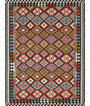 Handvävd Matta Kelim-Chobi Oriental 244 x 175 cm Nr. 65644 - Orientmattor
