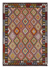 Handvävd Matta Kelim-Chobi Oriental 245 x 172 cm Nr. 65641 - Orientmattor