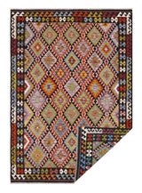Handvävd Matta Kelim-Chobi Oriental 245 x 172 cm Nr. 65641 - Orientmattor