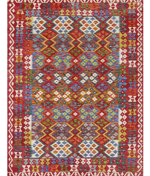 Handvävd Matta Kelim-Chobi Oriental 245 x 177 cm Nr. 65647 - Orientmattor