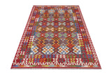 Handvävd Matta Kelim-Chobi Oriental 245 x 177 cm Nr. 65647 - Orientmattor