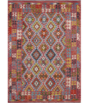 Handvävd Matta Kelim-Chobi Oriental 246 x 175 cm Nr. 65640 - Orientmattor