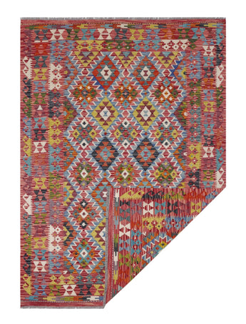 Handvävd Matta Kelim-Chobi Oriental 246 x 175 cm Nr. 65640 - Orientmattor