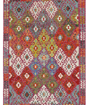 Handvävd Matta Kelim-Chobi Oriental 246 x 175 cm Nr. 65659 - Orientmattor