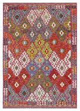 Handvävd Matta Kelim-Chobi Oriental 246 x 175 cm Nr. 65659 - Orientmattor