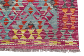 Handvävd Matta Kelim-Chobi Oriental 246 x 175 cm Nr. 65659 - Orientmattor