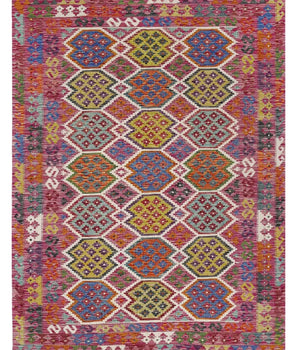 Handvävd Matta Kelim-Chobi Oriental 247 x 176 cm Nr. 65655 - Orientmattor