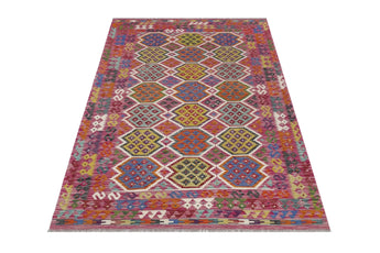 Handvävd Matta Kelim-Chobi Oriental 247 x 176 cm Nr. 65655 - Orientmattor