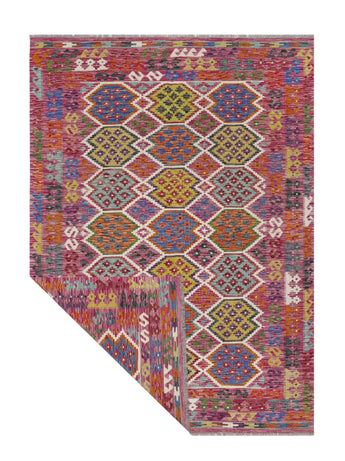 Handvävd Matta Kelim-Chobi Oriental 247 x 176 cm Nr. 65655 - Orientmattor