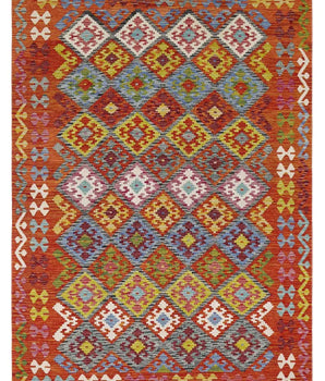 Handvävd Matta Kelim-Chobi Oriental 248 x 178 cm Nr. 65656 - Orientmattor