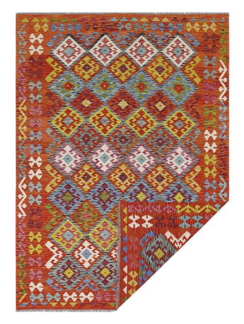 Handvävd Matta Kelim-Chobi Oriental 248 x 178 cm Nr. 65656 - Orientmattor