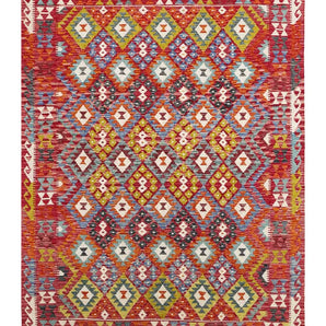 Handvävd Matta Kelim-Chobi Oriental 248 x 185 cm Nr. 65645 - Orientmattor