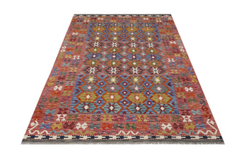 Handvävd Matta Kelim-Chobi Oriental 250 x 173 cm Nr. 65654 - Orientmattor