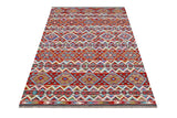 Handwoven Kelim-Chobi Oriental rug by Orientmattor, 250x175 cm, featuring traditional geometric patterns and rich earthy tones.