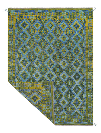 Handvävd Matta Kelim-Chobi Oriental 252 x 184 cm Nr. 65646 - Orientmattor