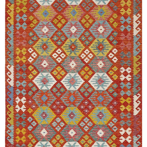 Handvävd Matta Kelim-Chobi Oriental 255 x 170 cm Nr. 65664 - Orientmattor