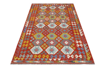 Handvävd Matta Kelim-Chobi Oriental 255 x 170 cm Nr. 65664 - Orientmattor