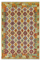 Handvävd Matta Kelim-Chobi Oriental 255 x 173 cm Nr. 65661 - Orientmattor