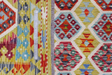 Handvävd Matta Kelim-Chobi Oriental 255 x 173 cm Nr. 65661 - Orientmattor
