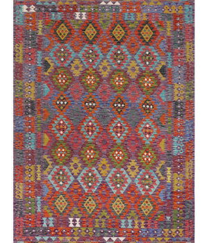 Handvävd Matta Kelim-Chobi Oriental 290 x 200 cm Nr. 65619 - Orientmattor