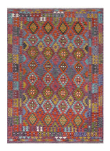 Handvävd Matta Kelim-Chobi Oriental 290 x 200 cm Nr. 65619 - Orientmattor