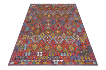 Handvävd Matta Kelim-Chobi Oriental 290 x 200 cm Nr. 65619 - Orientmattor
