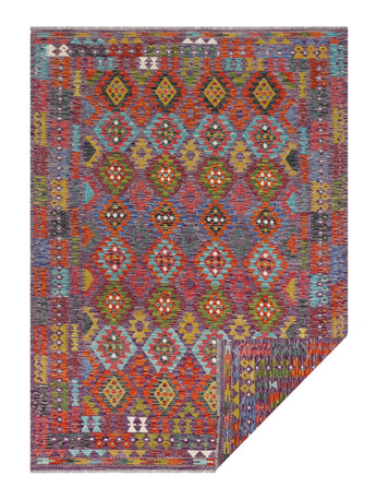 Handvävd Matta Kelim-Chobi Oriental 290 x 200 cm Nr. 65619 - Orientmattor