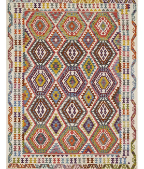 Handvävd Matta Kelim-Chobi Oriental 290 x 209 cm Nr. 65625 - Orientmattor
