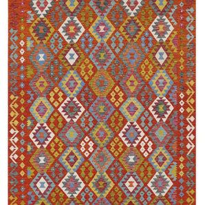 Handvävd Matta Kelim-Chobi Oriental 295 x 205 cm Nr. 65626 - Orientmattor