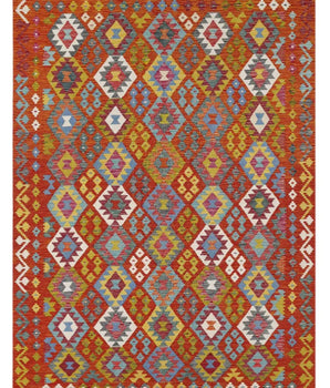 Handvävd Matta Kelim-Chobi Oriental 295 x 205 cm Nr. 65626 - Orientmattor