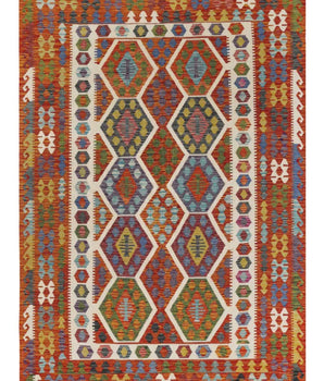 Handvävd Matta Kelim-Chobi Oriental 296 x 204 cm Nr. 65622 - Orientmattor