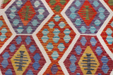 Handvävd Matta Kelim-Chobi Oriental 296 x 204 cm Nr. 65622 - Orientmattor