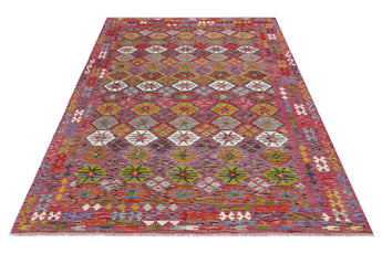 Handvävd Matta Kelim-Chobi Oriental 296 x 208 cm Nr. 65628 - Orientmattor