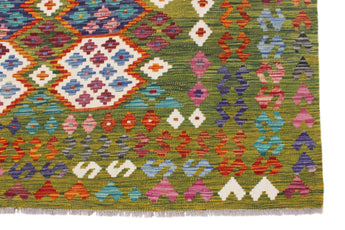 Handvävd Matta Kelim-Chobi Oriental 296 x 247 cm Nr. 65630 - Orientmattor