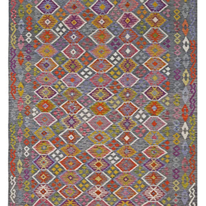 Handvävd Matta Kelim-Chobi Oriental 342 x 243 cm Nr. 65617 - Orientmattor