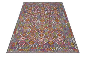 Handvävd Matta Kelim-Chobi Oriental 342 x 243 cm Nr. 65617 - Orientmattor