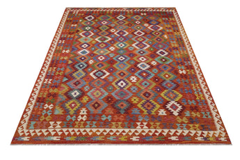 Handvävd Matta Kelim-Chobi Oriental 346 x 248 cm Nr. 65614 - Orientmattor