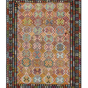 Handvävd Matta Kelim-Chobi Oriental 348 x 255 cm Nr. 65613 - Orientmattor