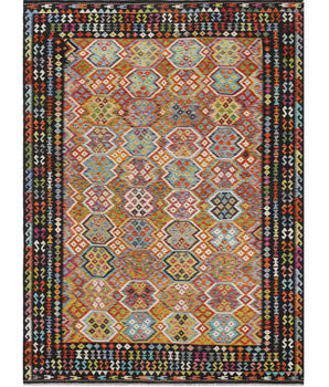 Handvävd Matta Kelim-Chobi Oriental 348 x 255 cm Nr. 65613 - Orientmattor